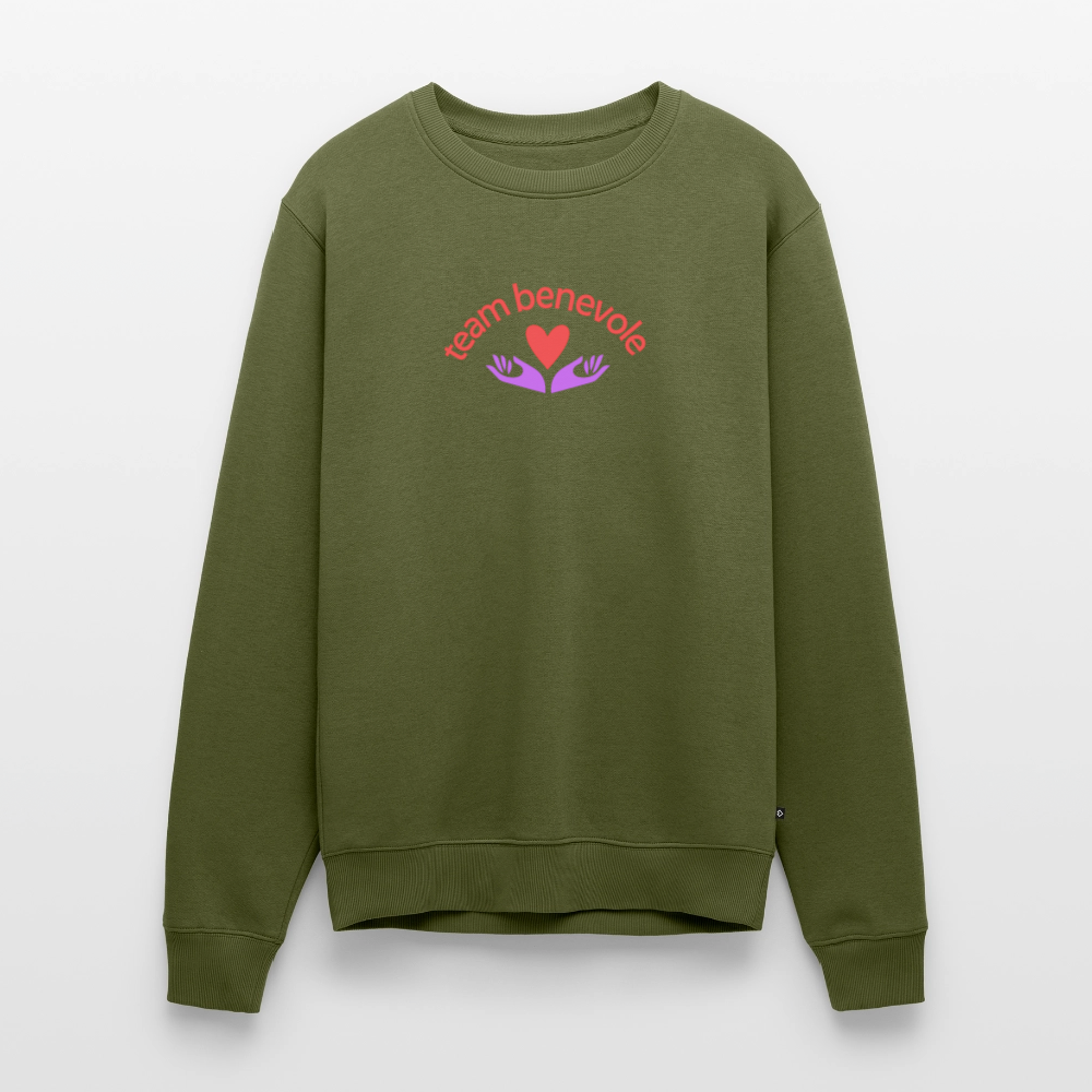 Sweatshirt Premium Team Bénévole – Confort & Engagement - kaki
