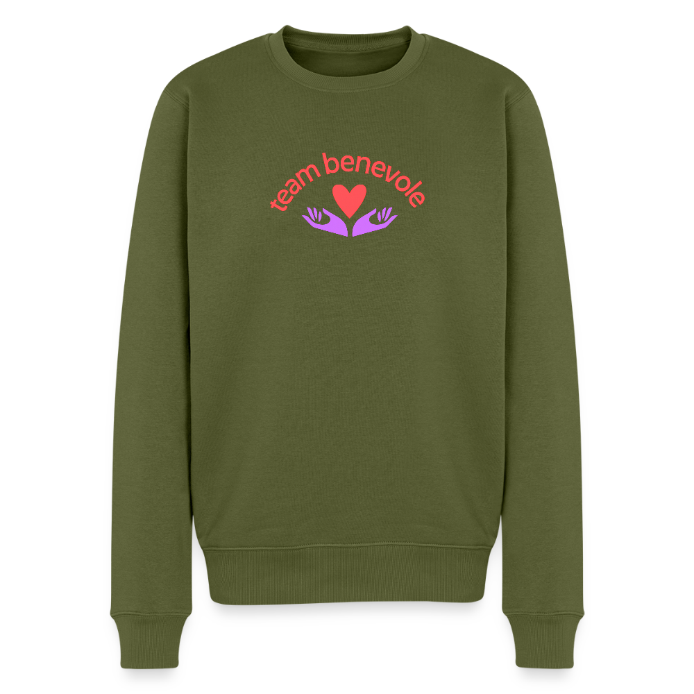 Sweatshirt Premium Team Bénévole – Confort & Engagement - kaki