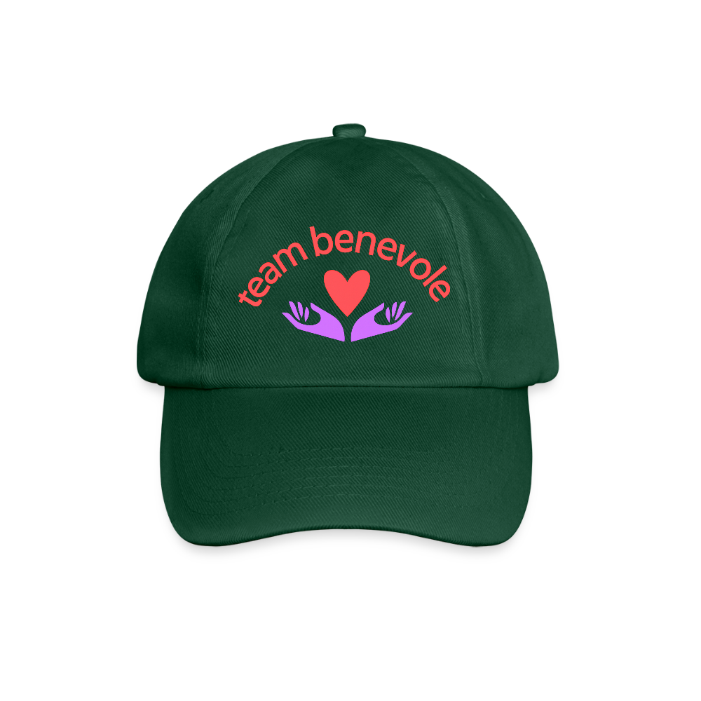 Casquette Team Bénévole – Style & Solidarité - vert bouteille