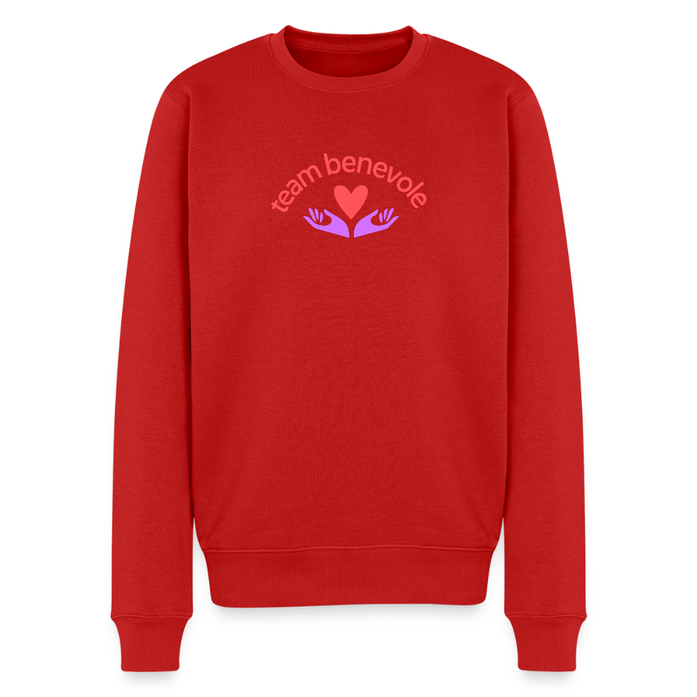 Sweatshirt Premium Team Bénévole – Confort & Engagement - rouge