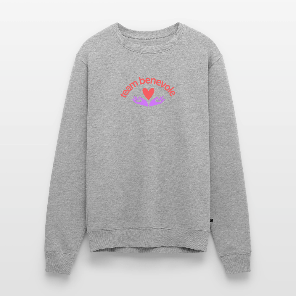 Sweatshirt Premium Team Bénévole – Confort & Engagement - gris chiné