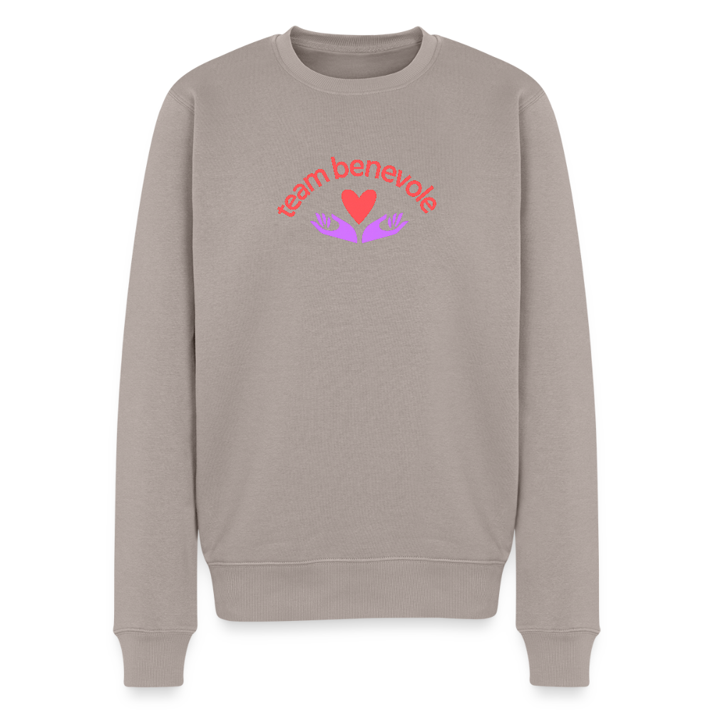Sweatshirt Premium Team Bénévole – Confort & Engagement - taupe