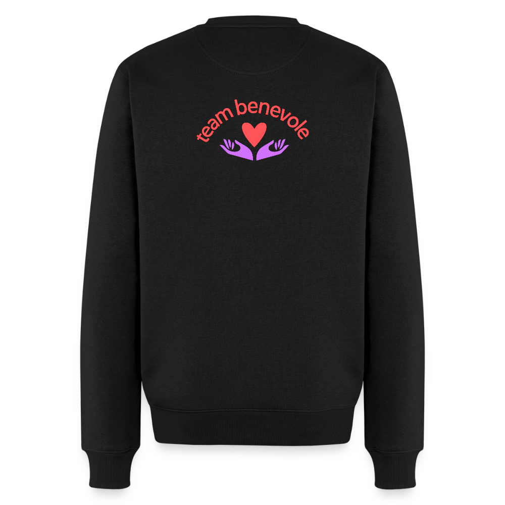 🧥 Sweat ras-du-cou Premium – Team Bénévole - noir