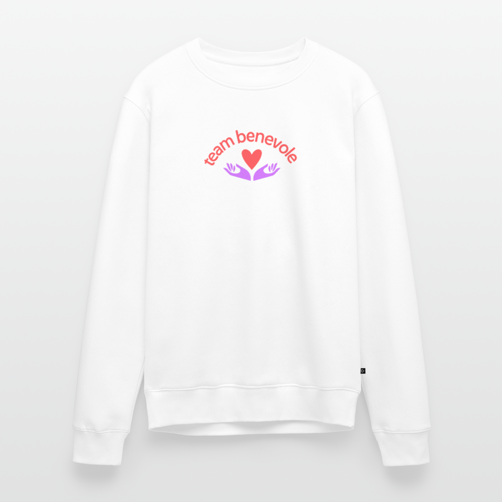 Sweatshirt Premium Team Bénévole – Confort & Engagement - blanc