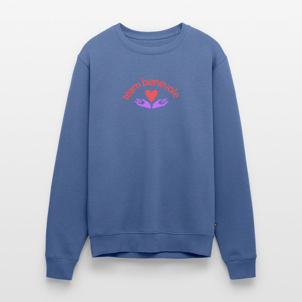 Sweatshirt Premium Team Bénévole – Confort & Engagement - bleu pigeon