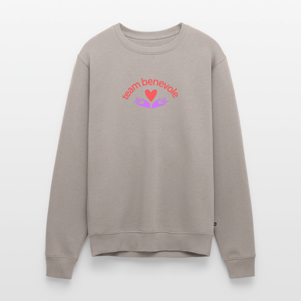 Sweatshirt Premium Team Bénévole – Confort & Engagement - taupe